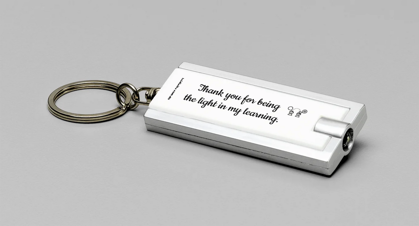 Keyring with light