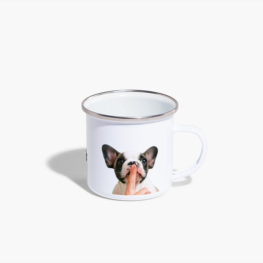 Dog Dad - Enamel Camping Mug