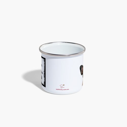 Dog Dad - Enamel Camping Mug
